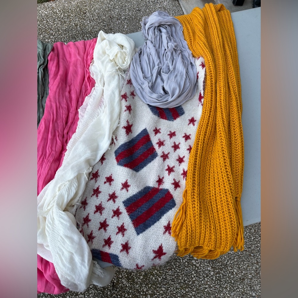Colorful Scarf Collection - Picture 2 of 3
